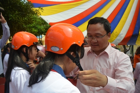 Phát động Năm học An toàn giao thông tại Yên Bái ảnh 1